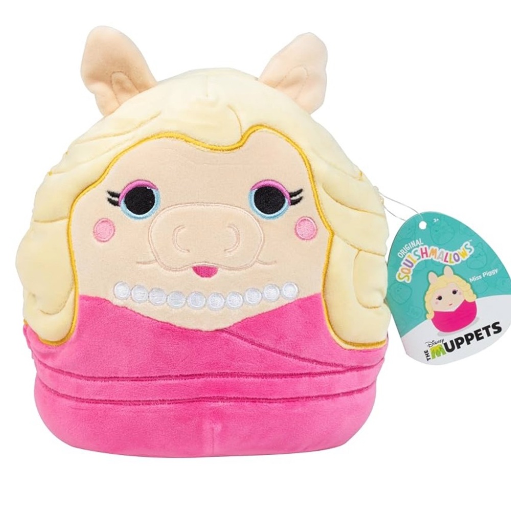 Squishmallows Disney 8” The Muppets Little Miss Piggy
